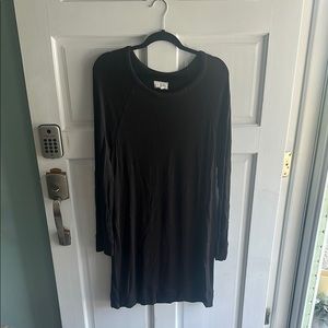 Lou & Grey Black Long Sleeve Dress
